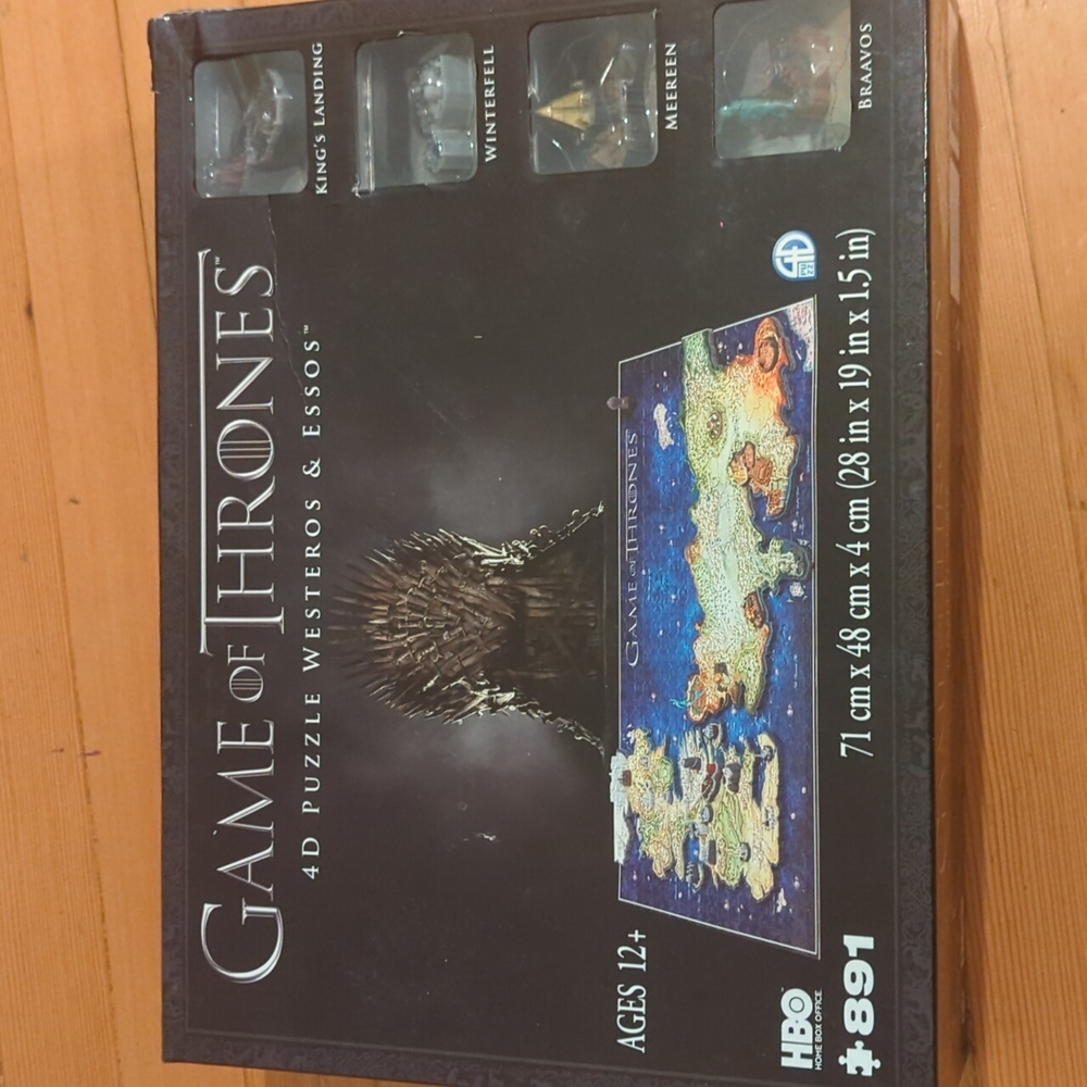 Game of Thrones 4D puzzle